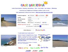 Tablet Screenshot of casesardegna.info